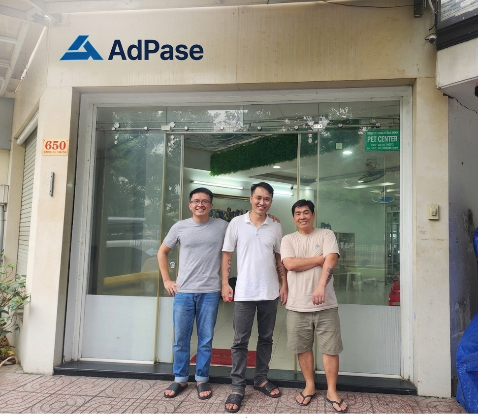 Giao diện quản lý campaign thực tế trên AdPase